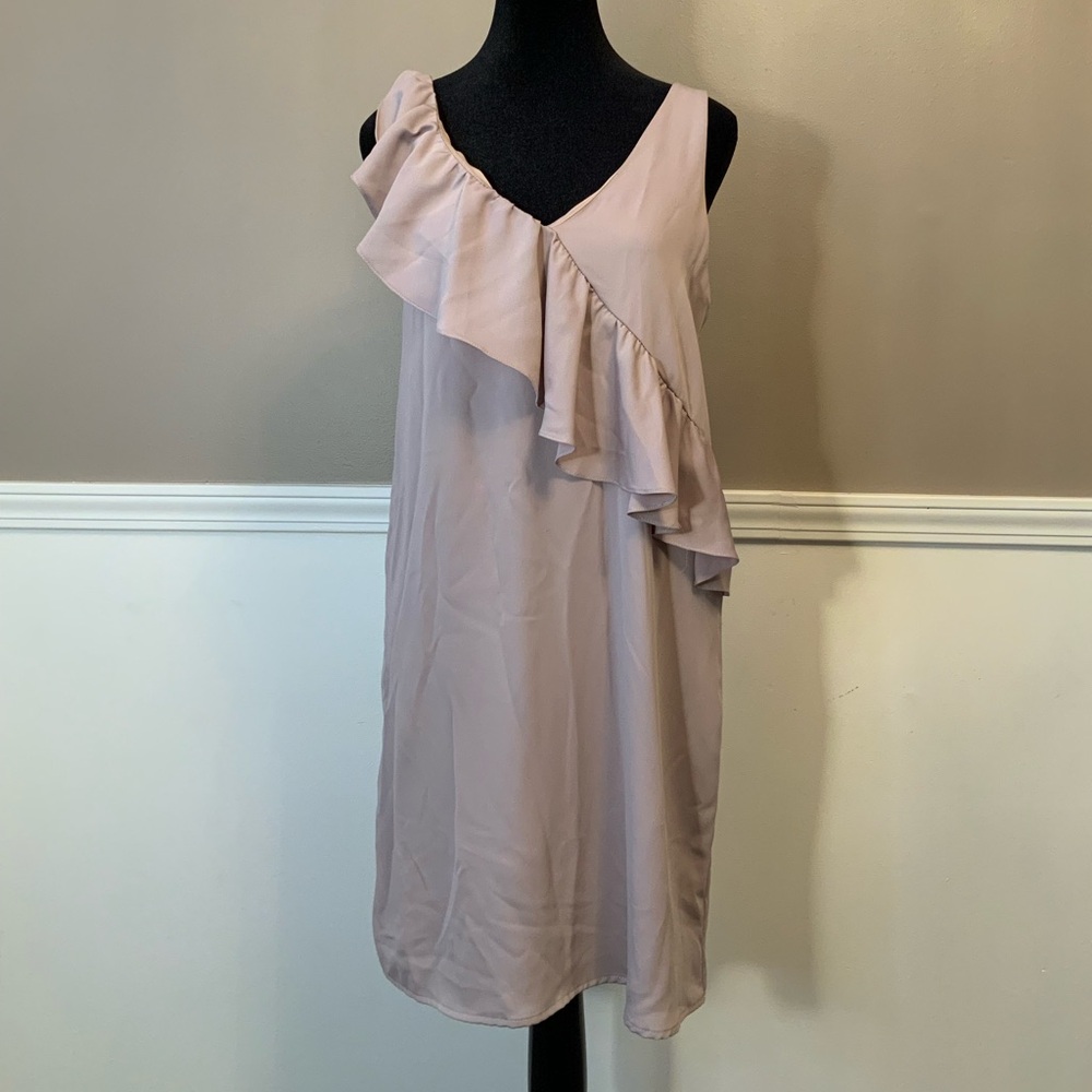 DryGoods Everly Tan Dress